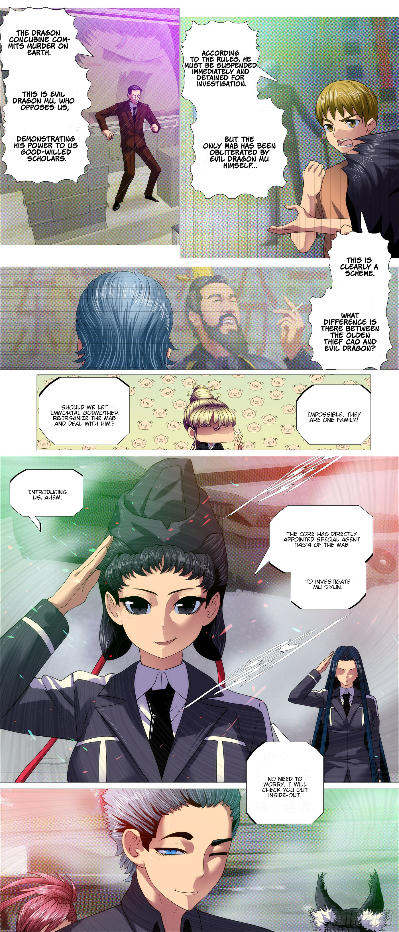 Iron Ladies chapter 596 page 12