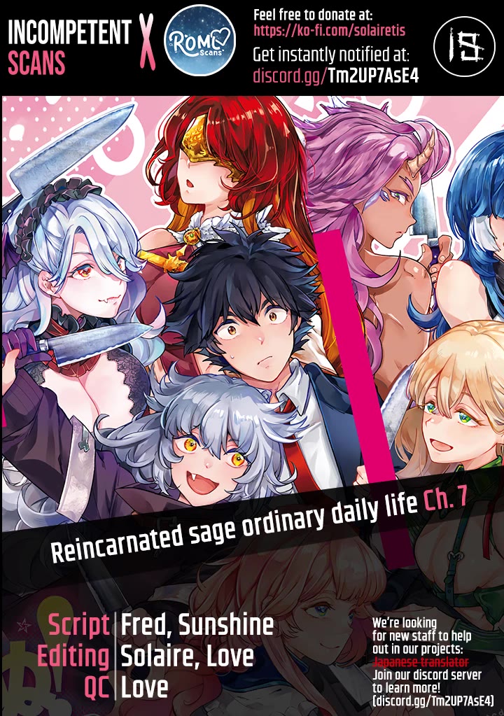 Irresistible! The Ordinary(?) Daily Life of a Reincarnated Sage chapter 7 page 1