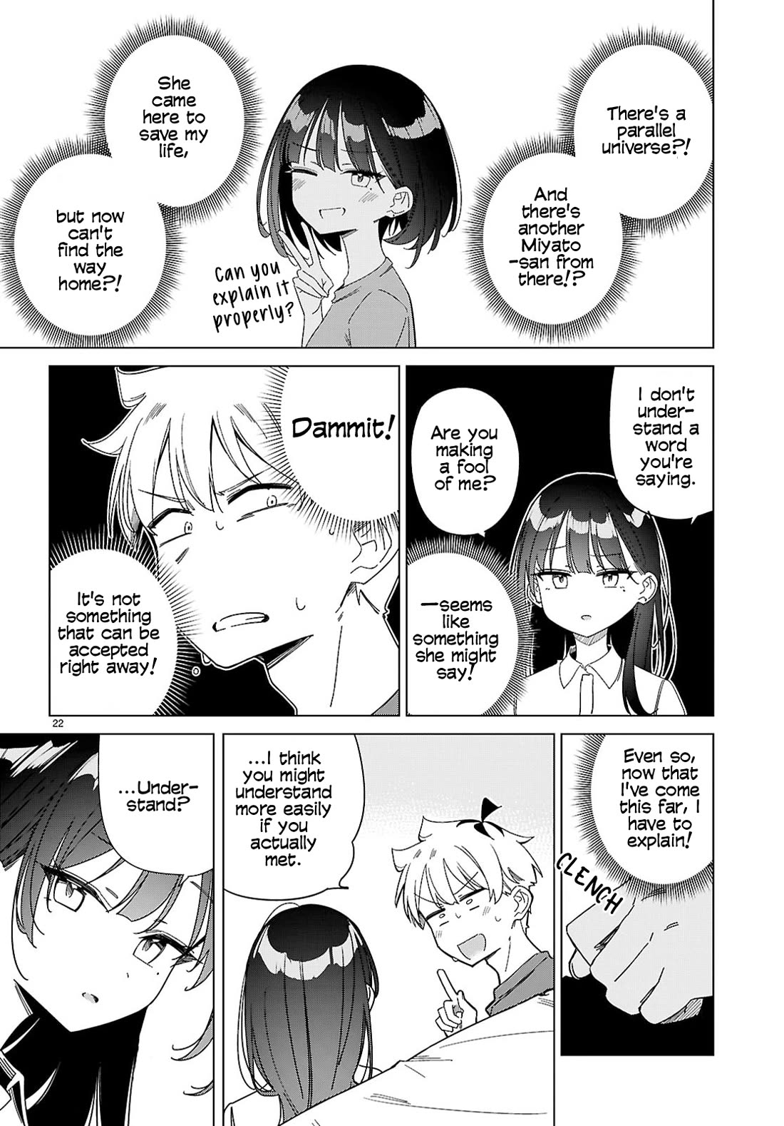 Is It Alright for My Multiverse Self to Fall in Love? chapter 12 page 22