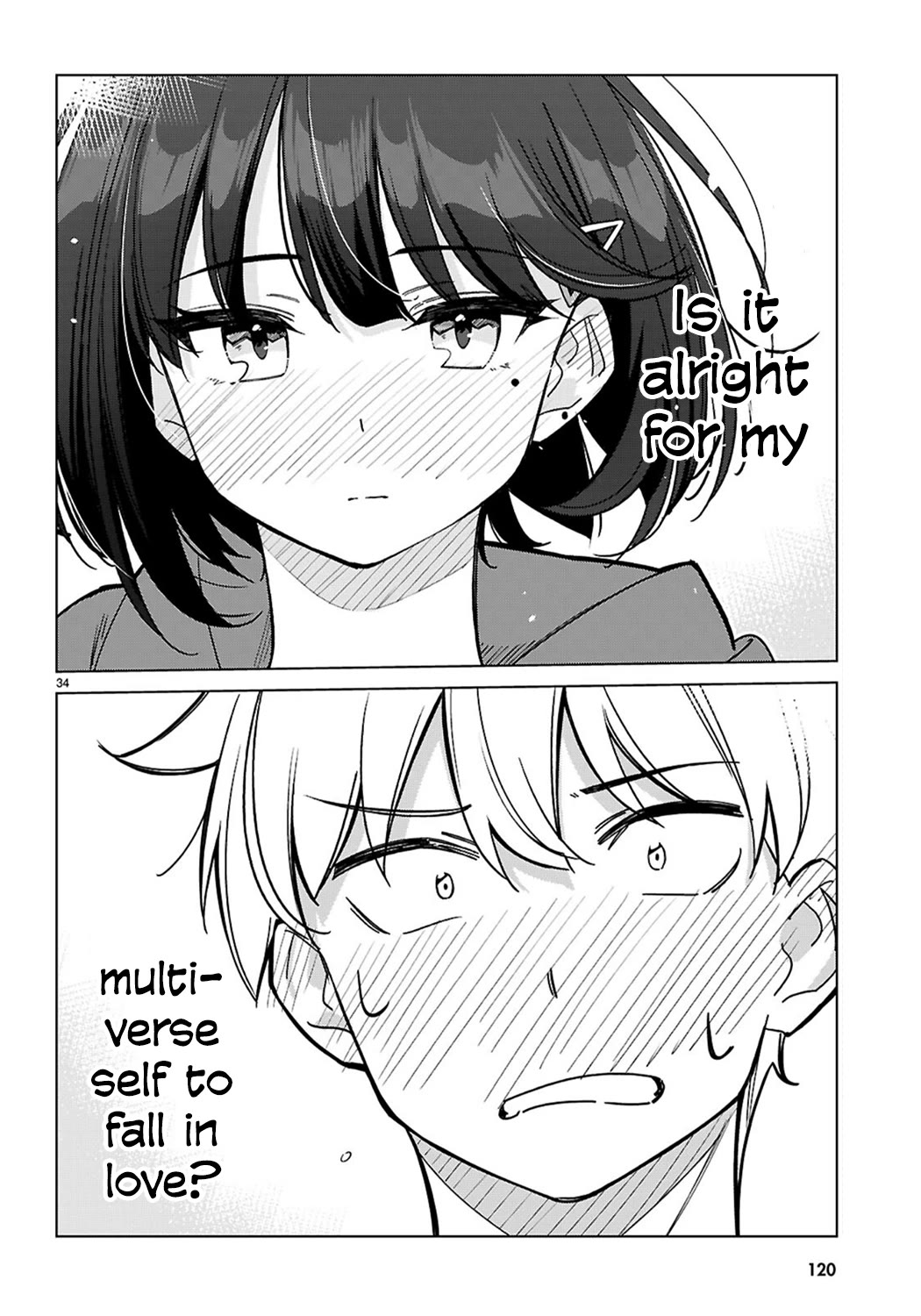 Is It Alright for My Multiverse Self to Fall in Love? chapter 2 page 34