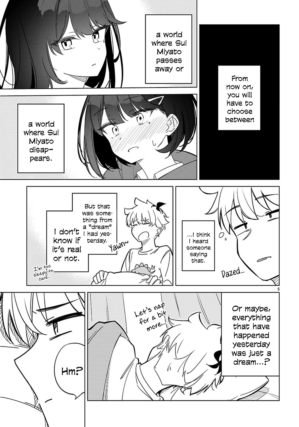 Is It Alright for My Multiverse Self to Fall in Love? chapter 2 page 5