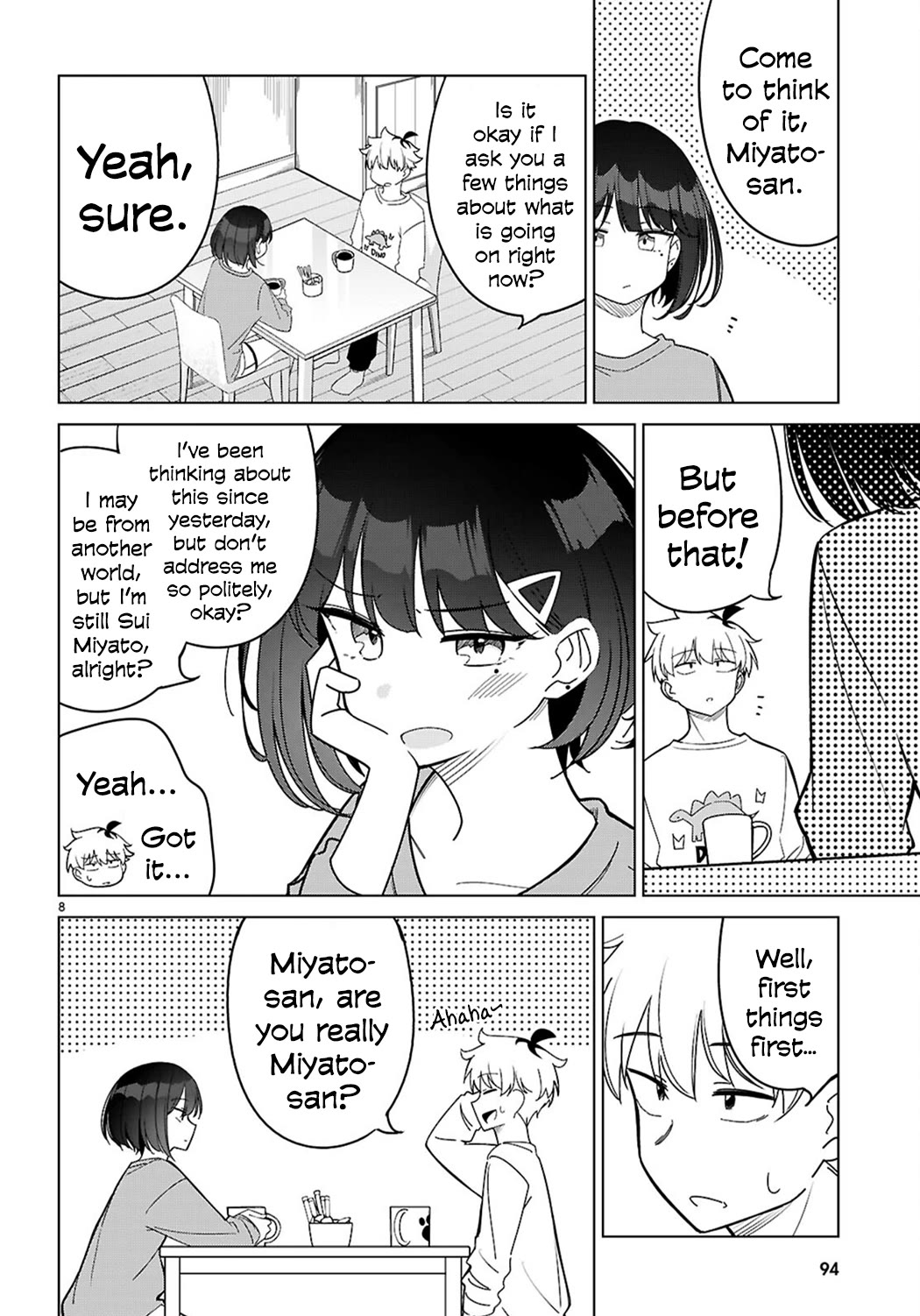 Is It Alright for My Multiverse Self to Fall in Love? chapter 2 page 8