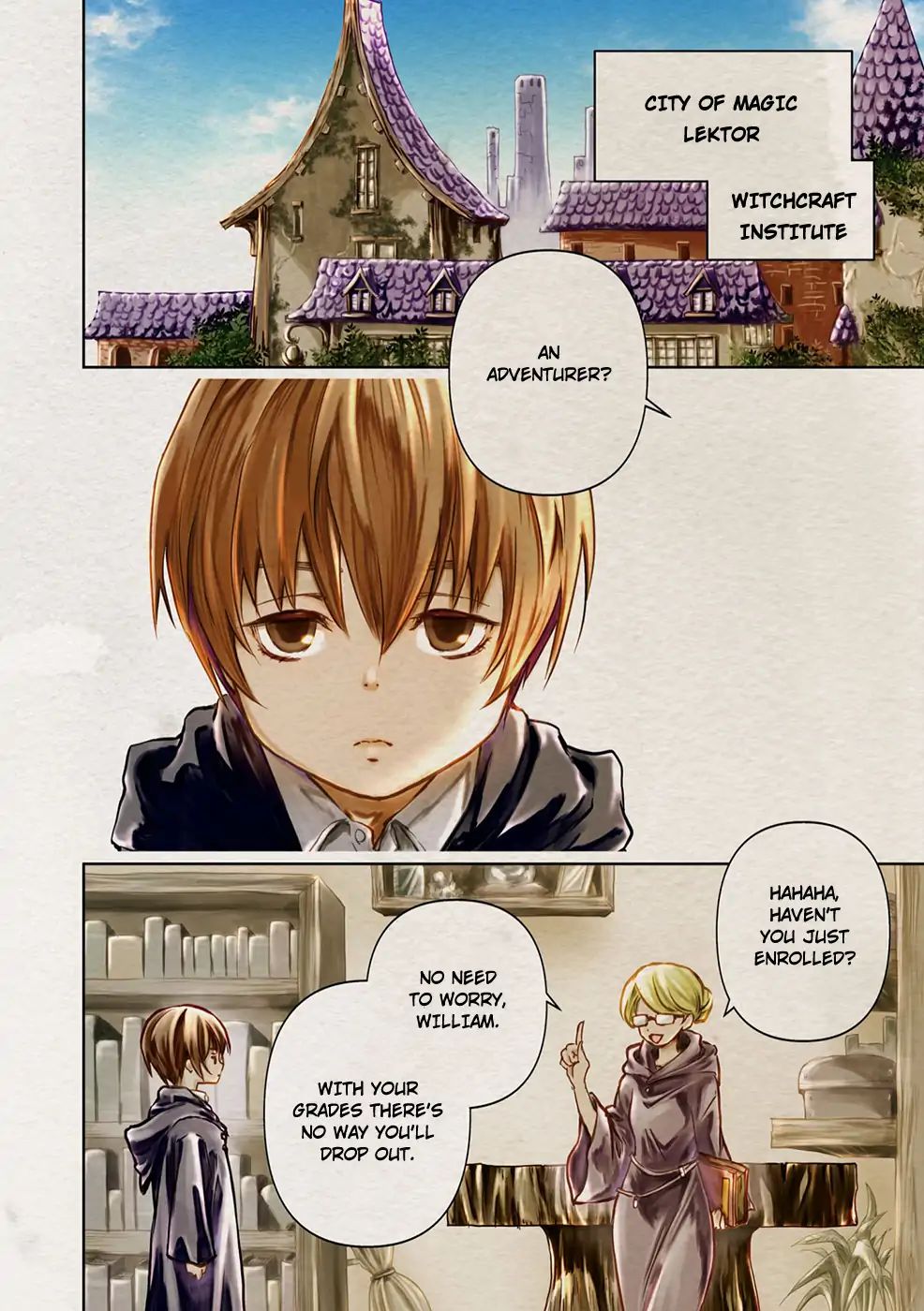 Is It Odd That I Became An Adventurer Even If I Graduated From The Witchcraft Institute? chapter 1 page 4