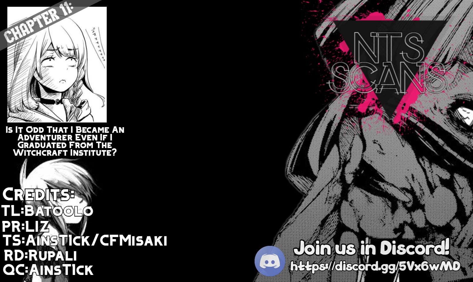 Is It Odd That I Became An Adventurer Even If I Graduated The Witchcraft Institute? chapter 11 page 1