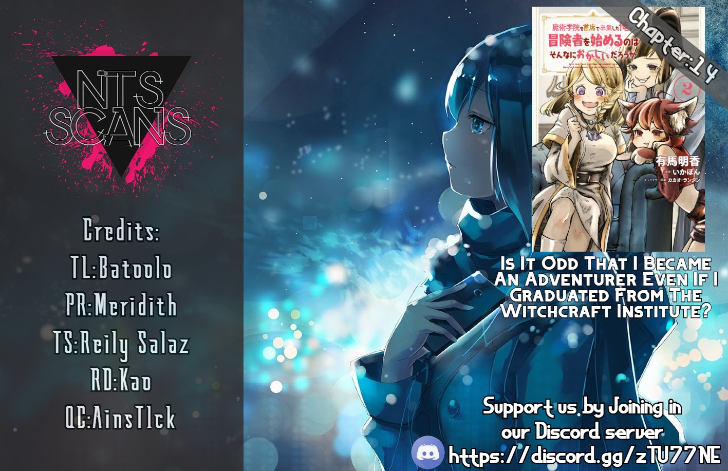 Is It Odd That I Became An Adventurer Even If I Graduated The Witchcraft Institute? chapter 14 page 1