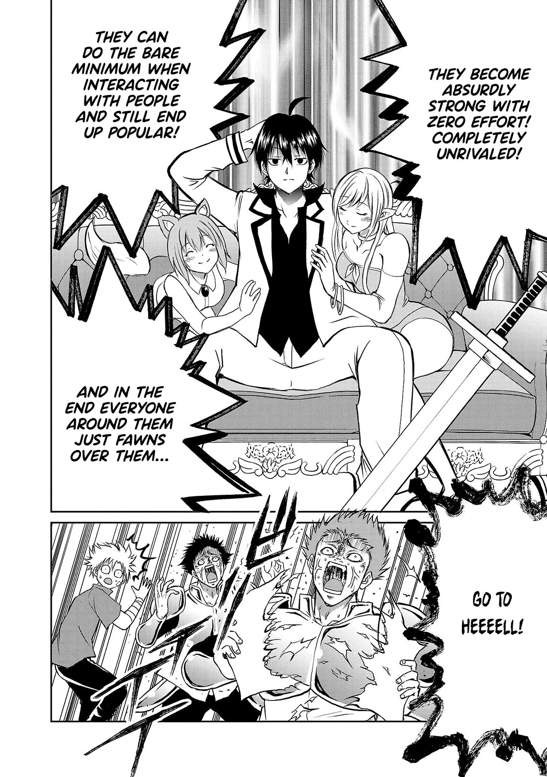 IseGure: After Constantly Being Used as a Foil for OP Isekai Protagonists, The Elite Knight Has Finally Had It. chapter 1 page 26