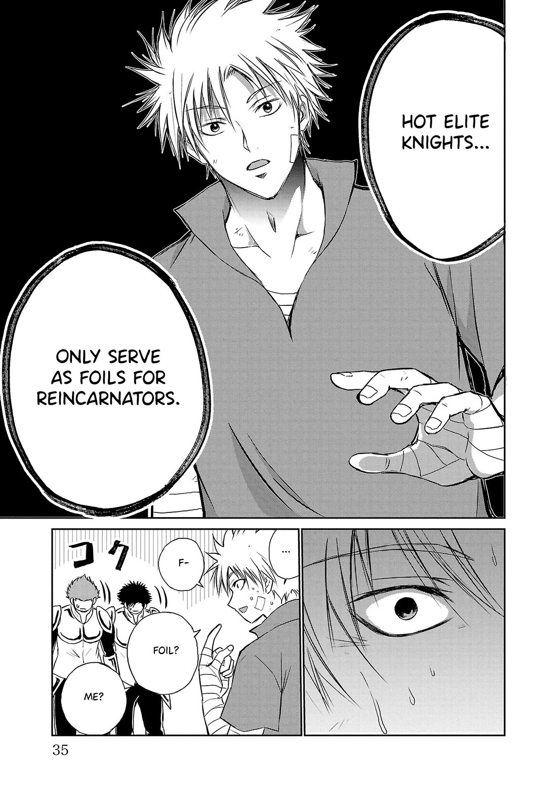 IseGure: After Constantly Being Used as a Foil for OP Isekai Protagonists, The Elite Knight Has Finally Had It. chapter 1 page 29