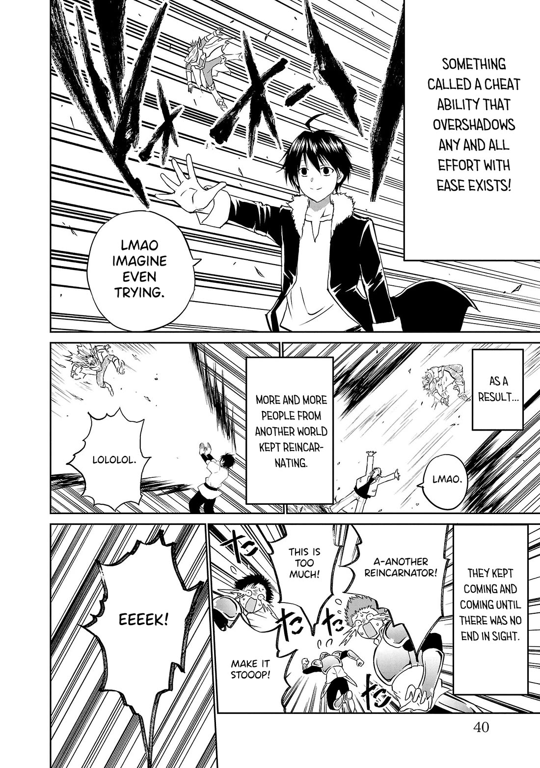 IseGure: After Constantly Being Used as a Foil for OP Isekai Protagonists, The Elite Knight Has Finally Had It. chapter 1 page 34