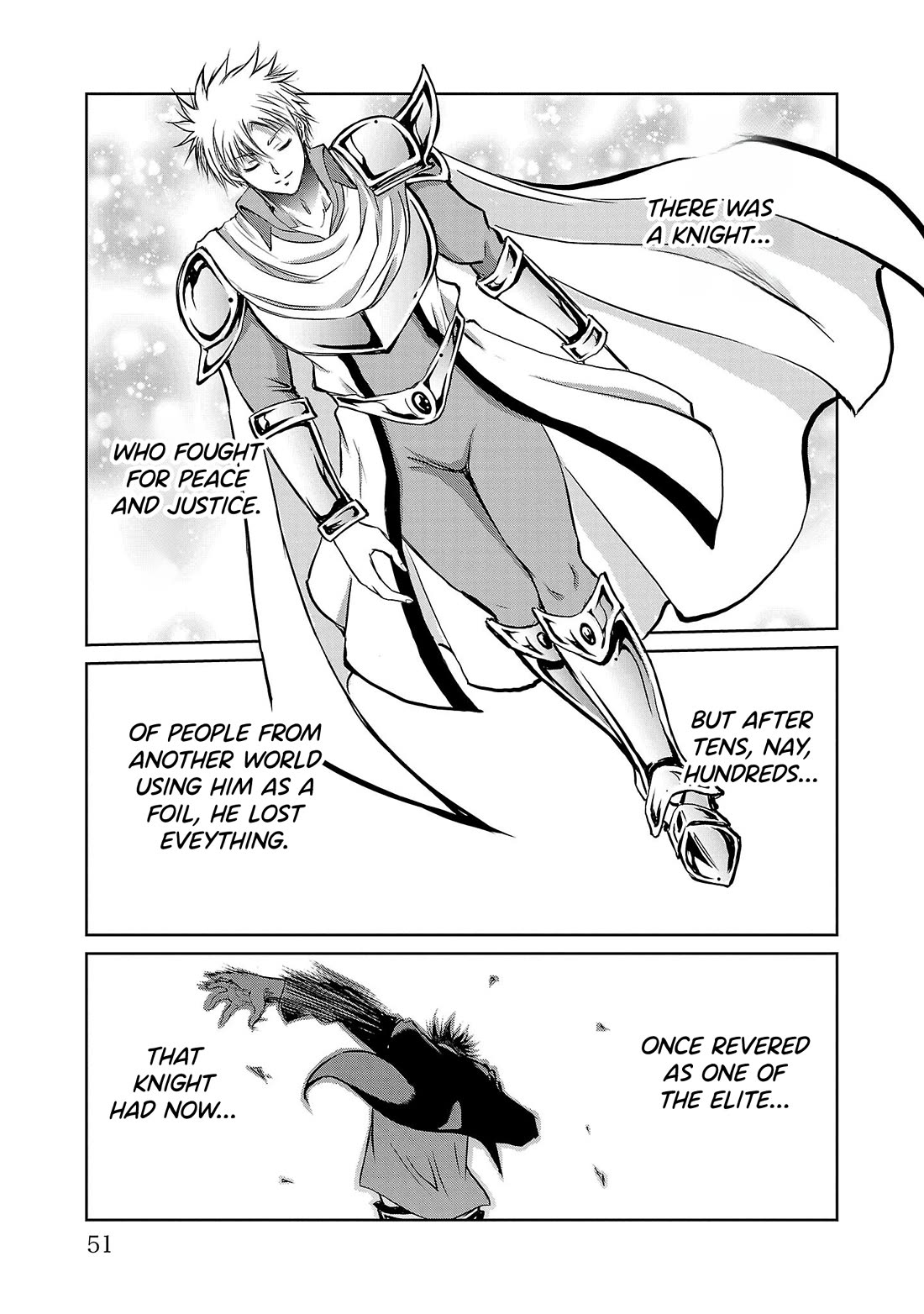 IseGure: After Constantly Being Used as a Foil for OP Isekai Protagonists, The Elite Knight Has Finally Had It. chapter 1 page 45
