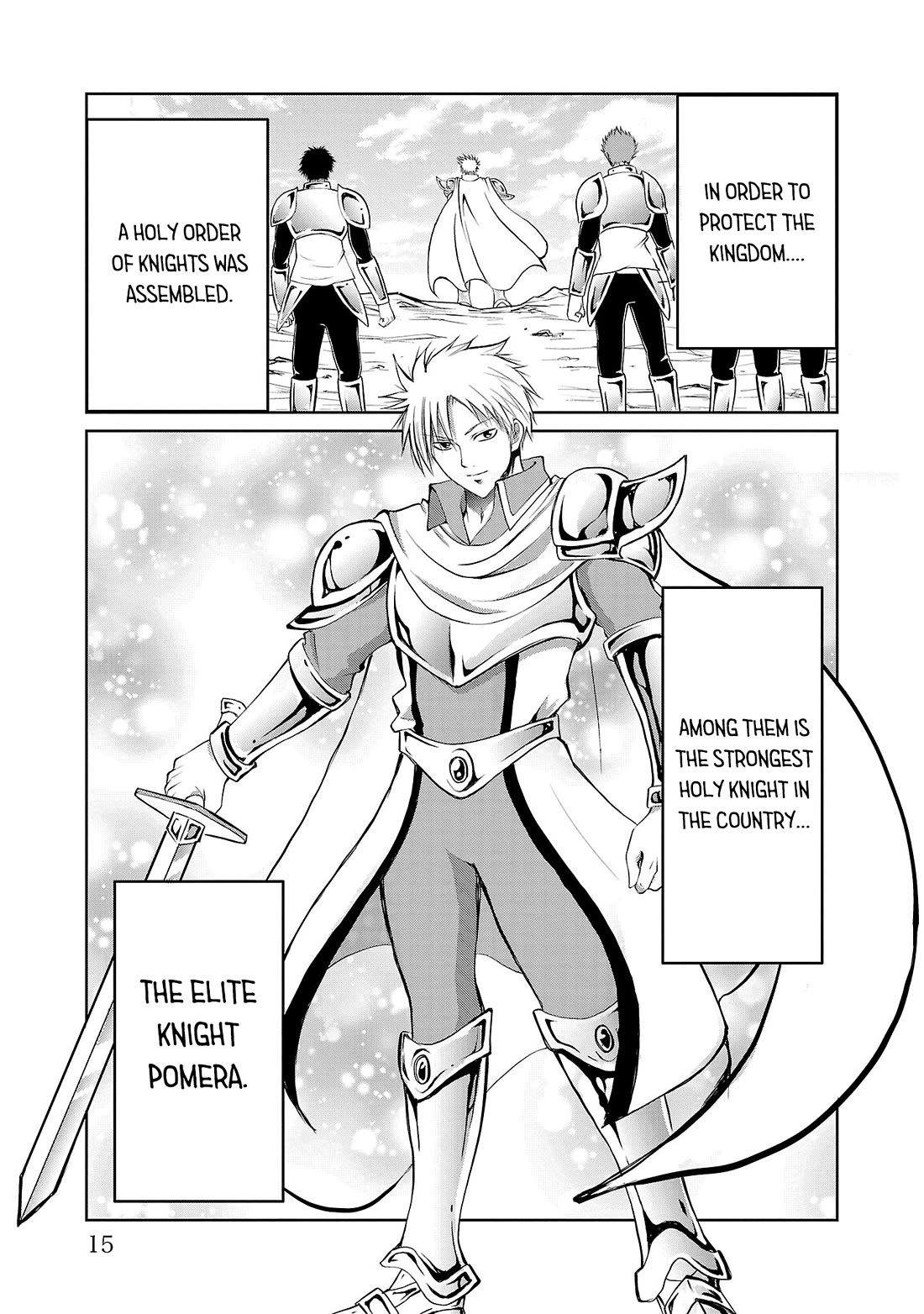 IseGure: After Constantly Being Used as a Foil for OP Isekai Protagonists, The Elite Knight Has Finally Had It. chapter 1 page 9