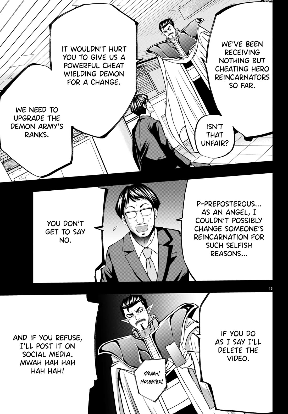 IseGure: After Constantly Being Used as a Foil for OP Isekai Protagonists, The Elite Knight Has Finally Had It. chapter 13 page 15