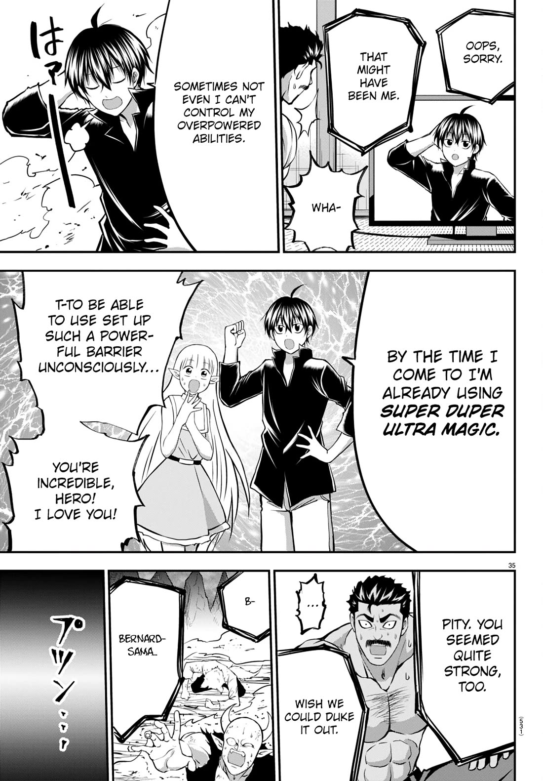 IseGure: After Constantly Being Used as a Foil for OP Isekai Protagonists, The Elite Knight Has Finally Had It. chapter 15 page 35