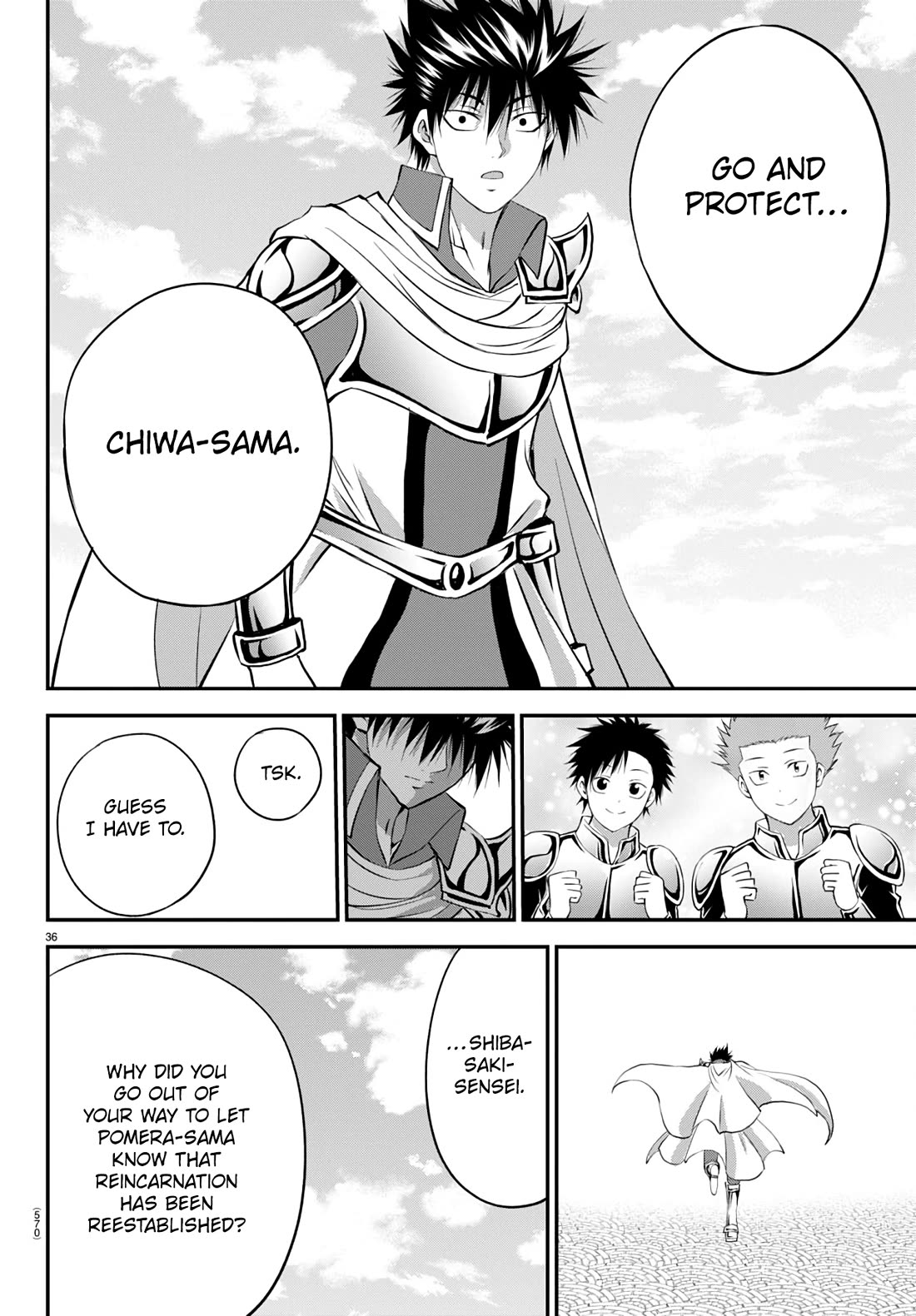 IseGure: After Constantly Being Used as a Foil for OP Isekai Protagonists, The Elite Knight Has Finally Had It. chapter 20 page 36