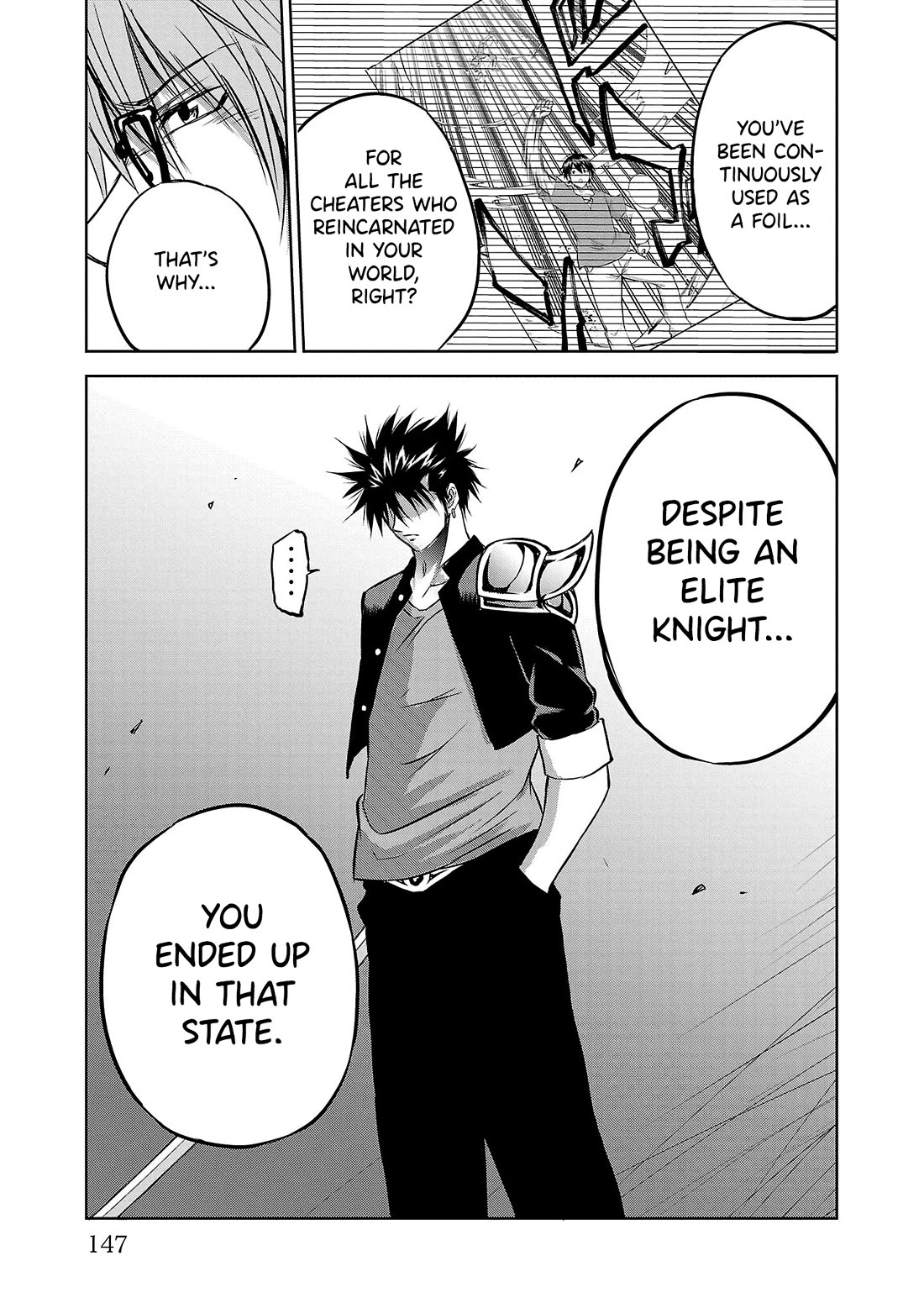 IseGure: After Constantly Being Used as a Foil for OP Isekai Protagonists, The Elite Knight Has Finally Had It. chapter 3 page 23