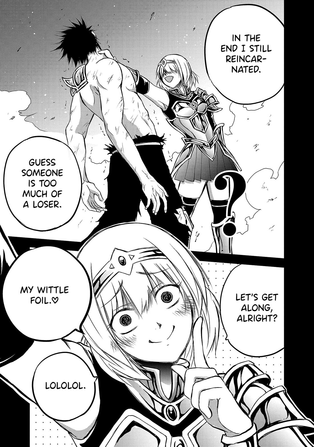 IseGure: After Constantly Being Used as a Foil for OP Isekai Protagonists, The Elite Knight Has Finally Had It. chapter 3 page 37