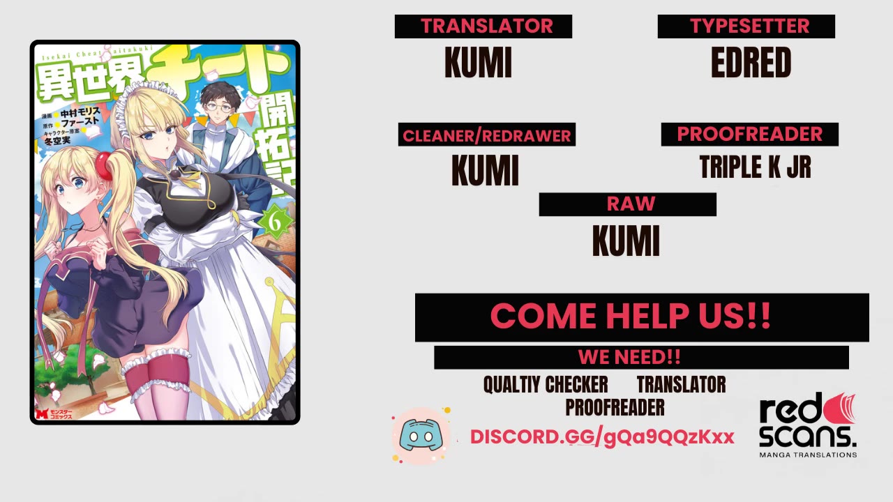 Isekai Cheat Kaitakuki chapter 27 page 1