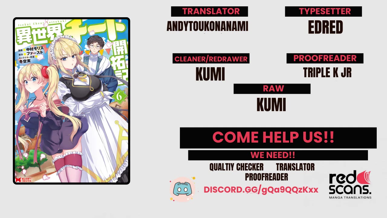 Isekai Cheat Kaitakuki chapter 28.1 page 1