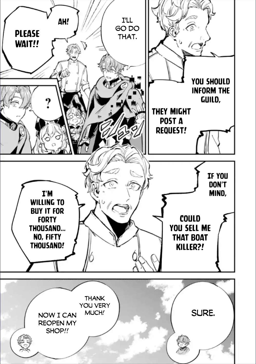 Isekai Cheat Magic Swordsman chapter 28.1 page 12