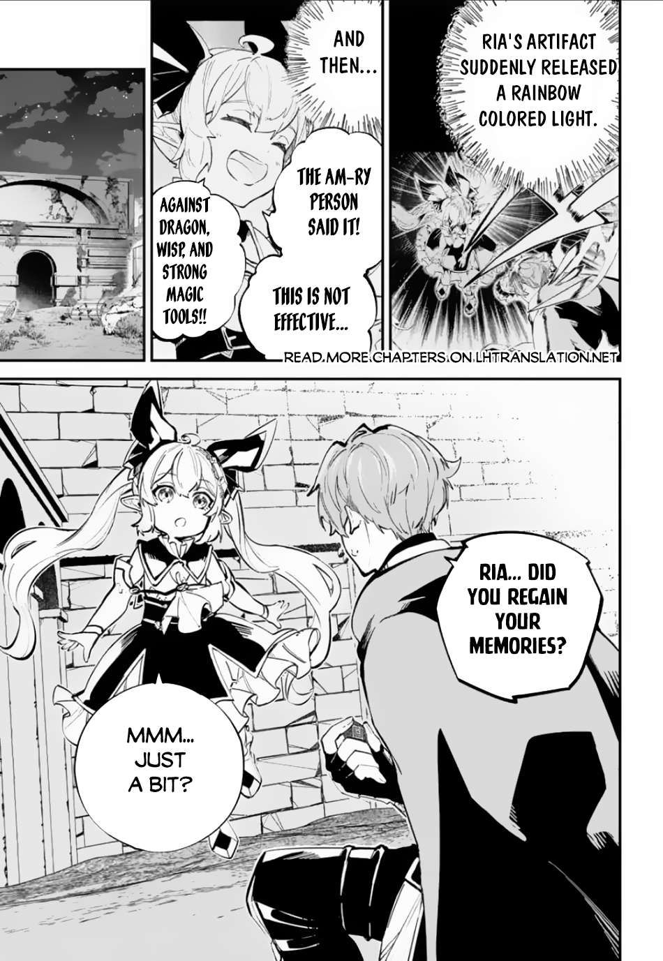 Isekai Cheat Magic Swordsman chapter 32.1 page 2