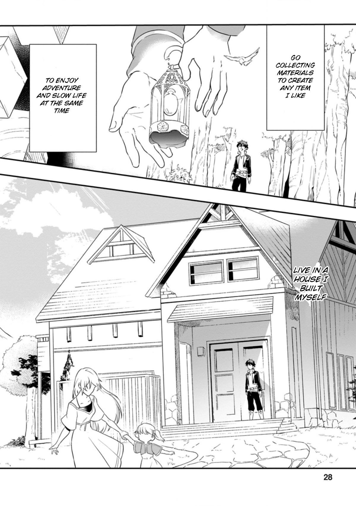 Isekai Craft Gurashi - Jiyu Kimamana Seisan Shoku No Honobono Slow Life chapter 1 page 26