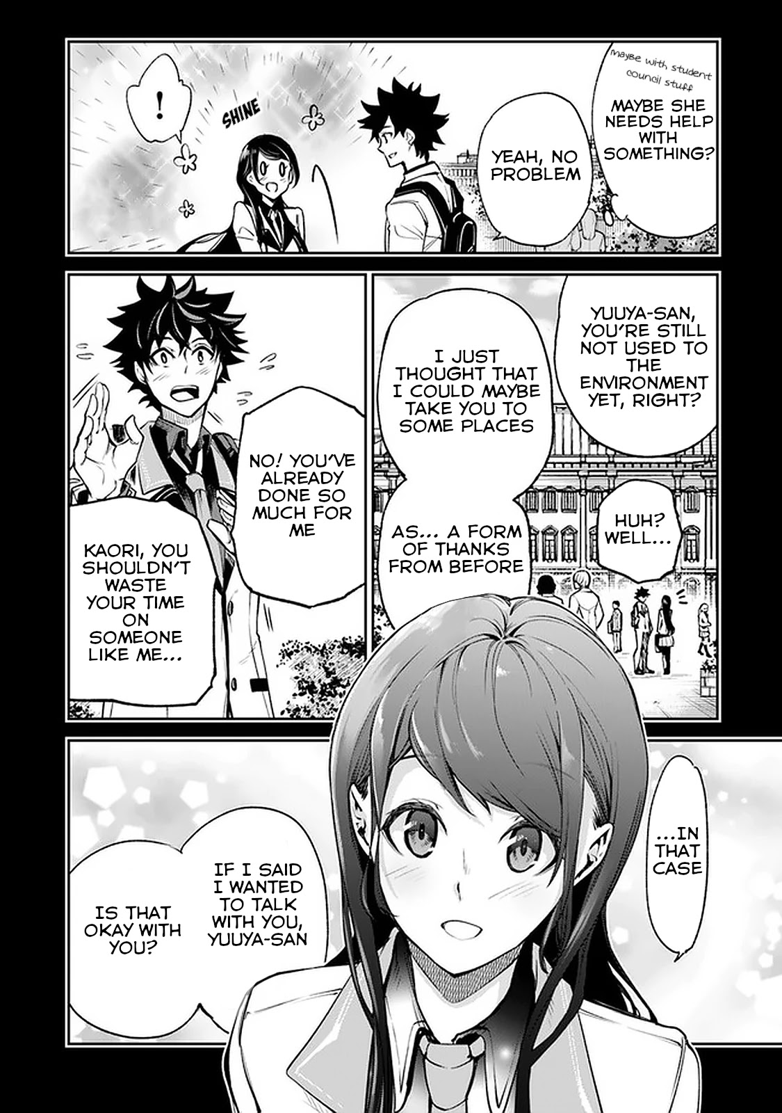 Isekai de Cheat Skill wo te ni Shita ore wa, Genjitsu Sekai wo mo Musou Suru ~Level Up wa Jinsei wo Kaeta~ chapter 11 page 5