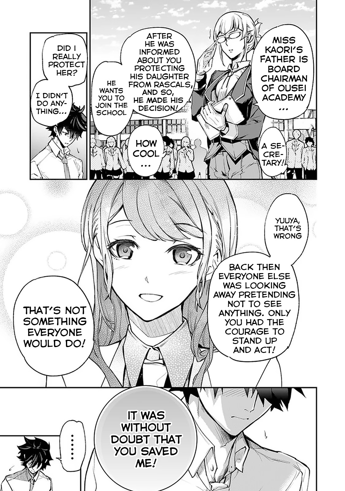 Isekai de Cheat Skill wo te ni Shita ore wa, Genjitsu Sekai wo mo Musou Suru ~Level Up wa Jinsei wo Kaeta~ chapter 6 page 27