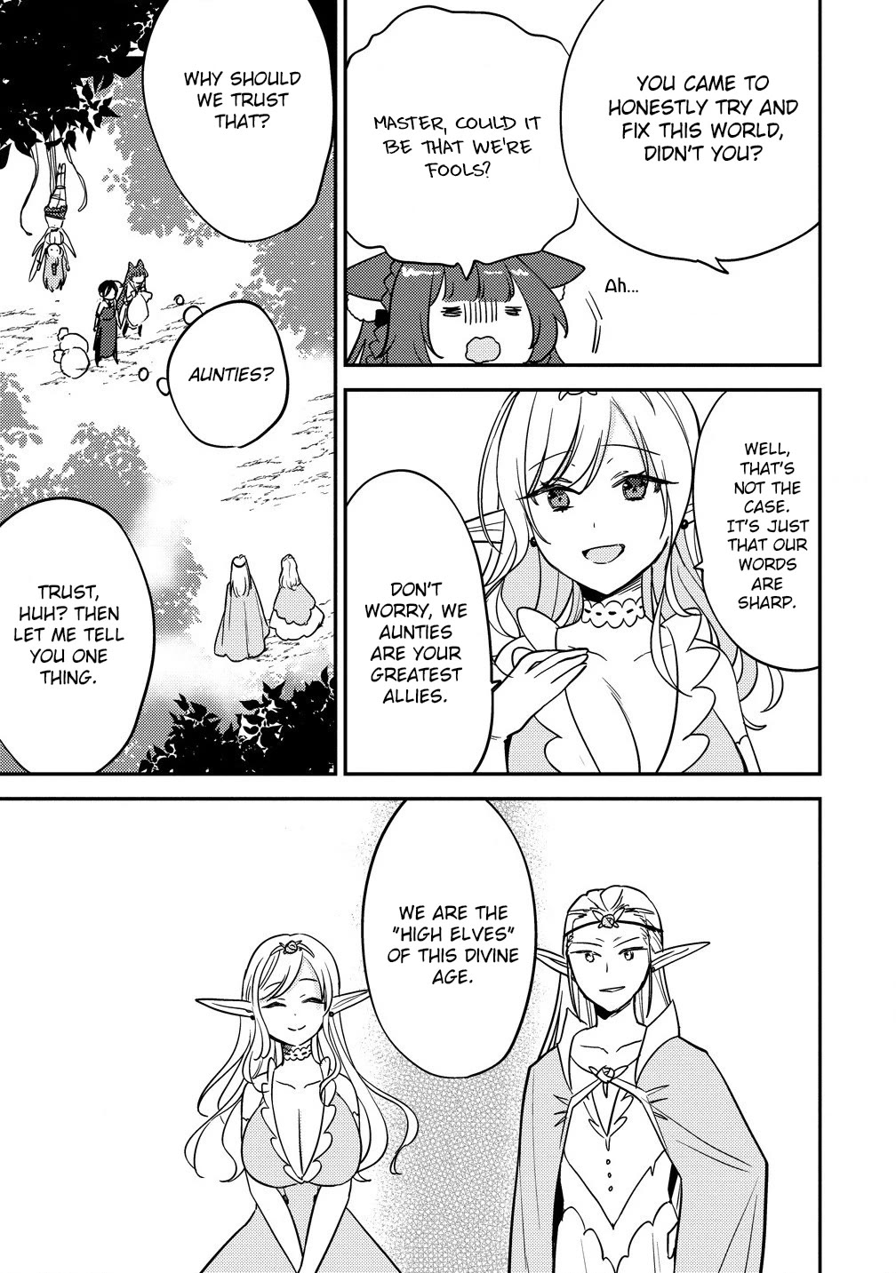 Isekai de Kojiin wo Hiraitakedo, nazeka Darehitori Sudatou to Shinai Ken chapter 63 page 8