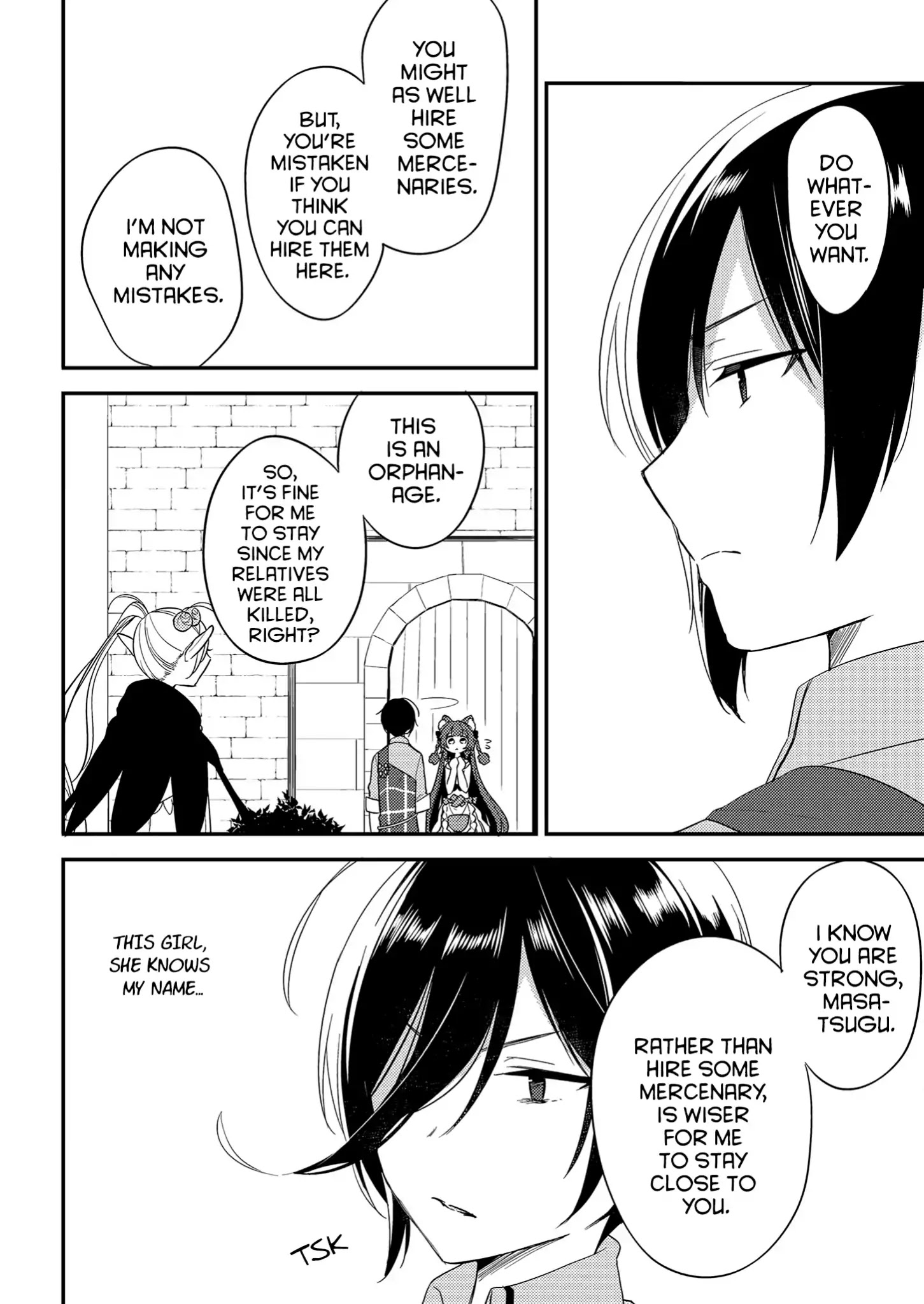 Isekai de Kojiin wo Hiraitakedo, nazeka Darehitori Sudatou to Shinai Ken chapter 8 page 4