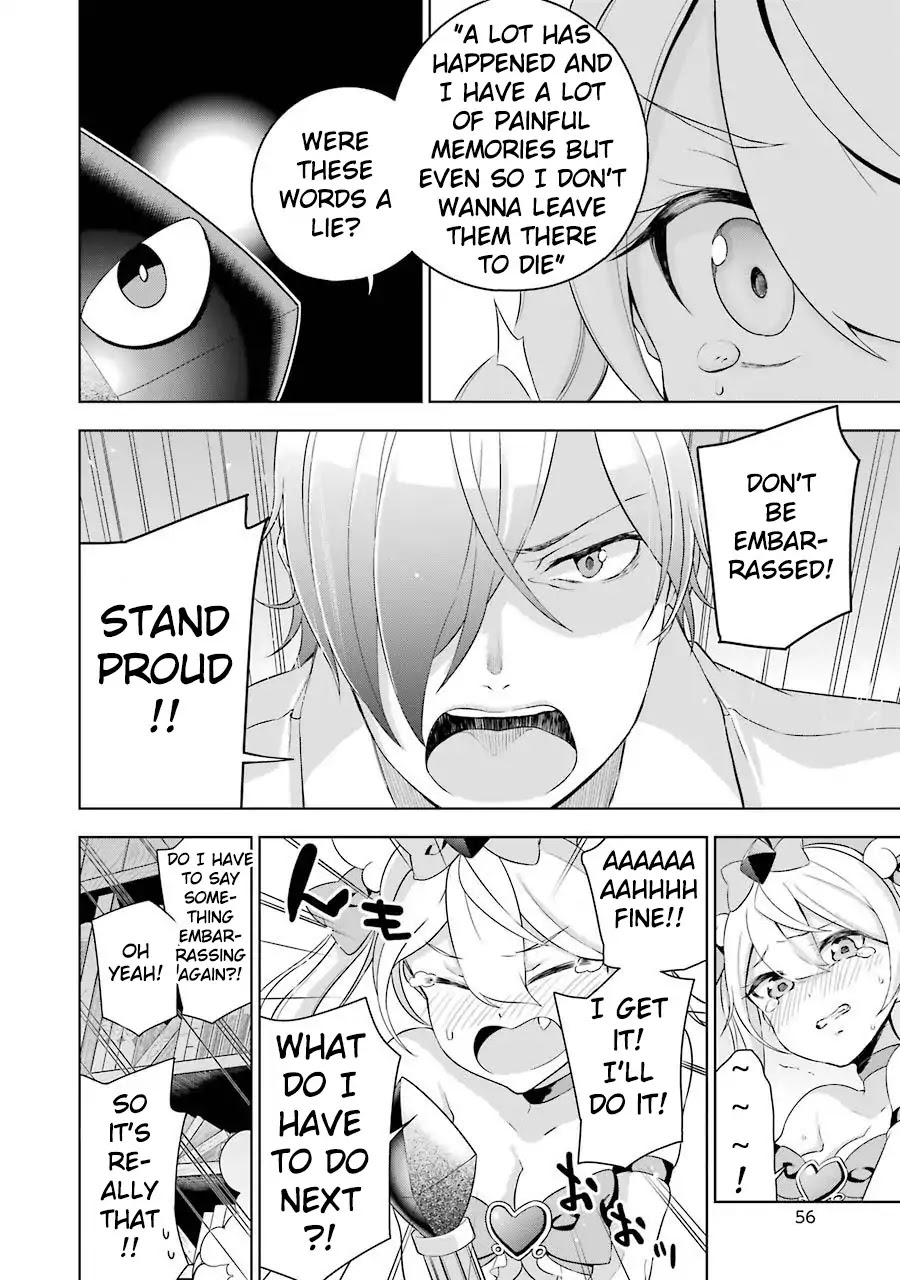 Isekai de Saikyou no Tsue ni Tensei shita Ore ga Iyagaru Shoujo wo Muriyari Mahou Shoujo ni P suru! chapter 1 page 54