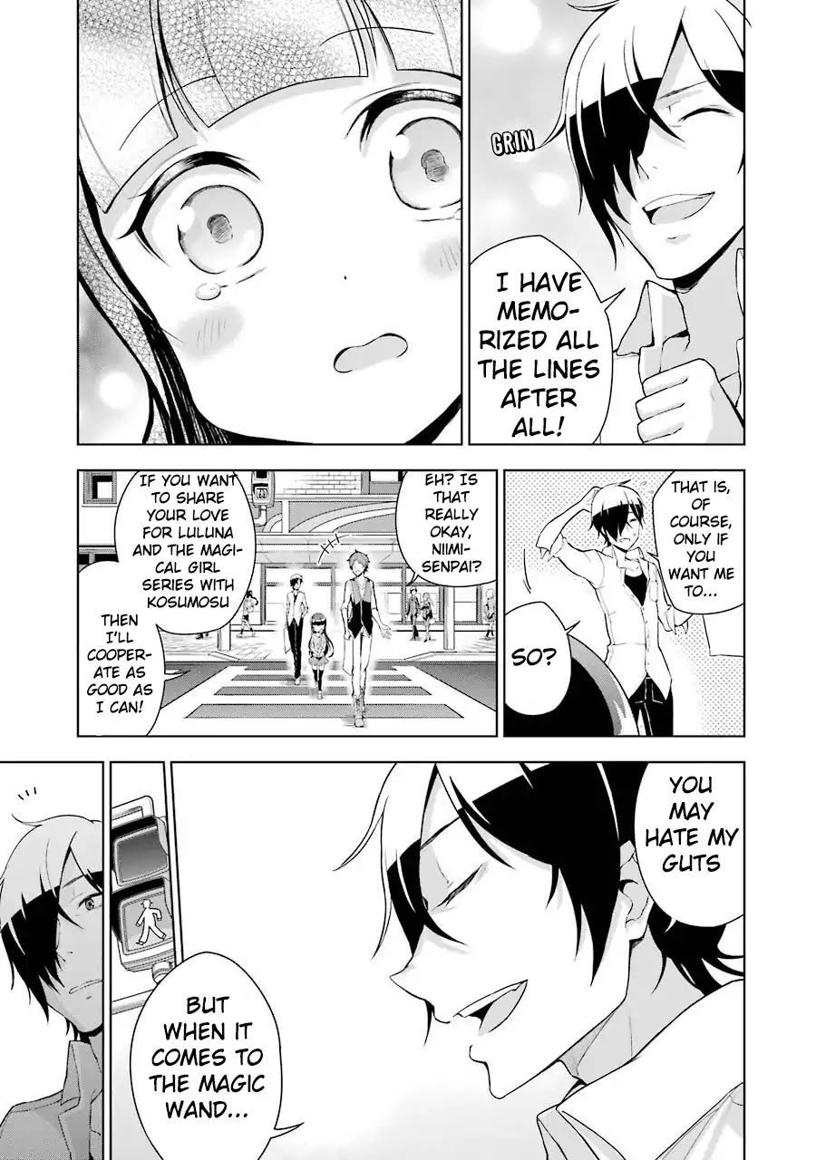 Isekai de Saikyou no Tsue ni Tensei shita Ore ga Iyagaru Shoujo wo Muriyari Mahou Shoujo ni P suru! chapter 1 page 8