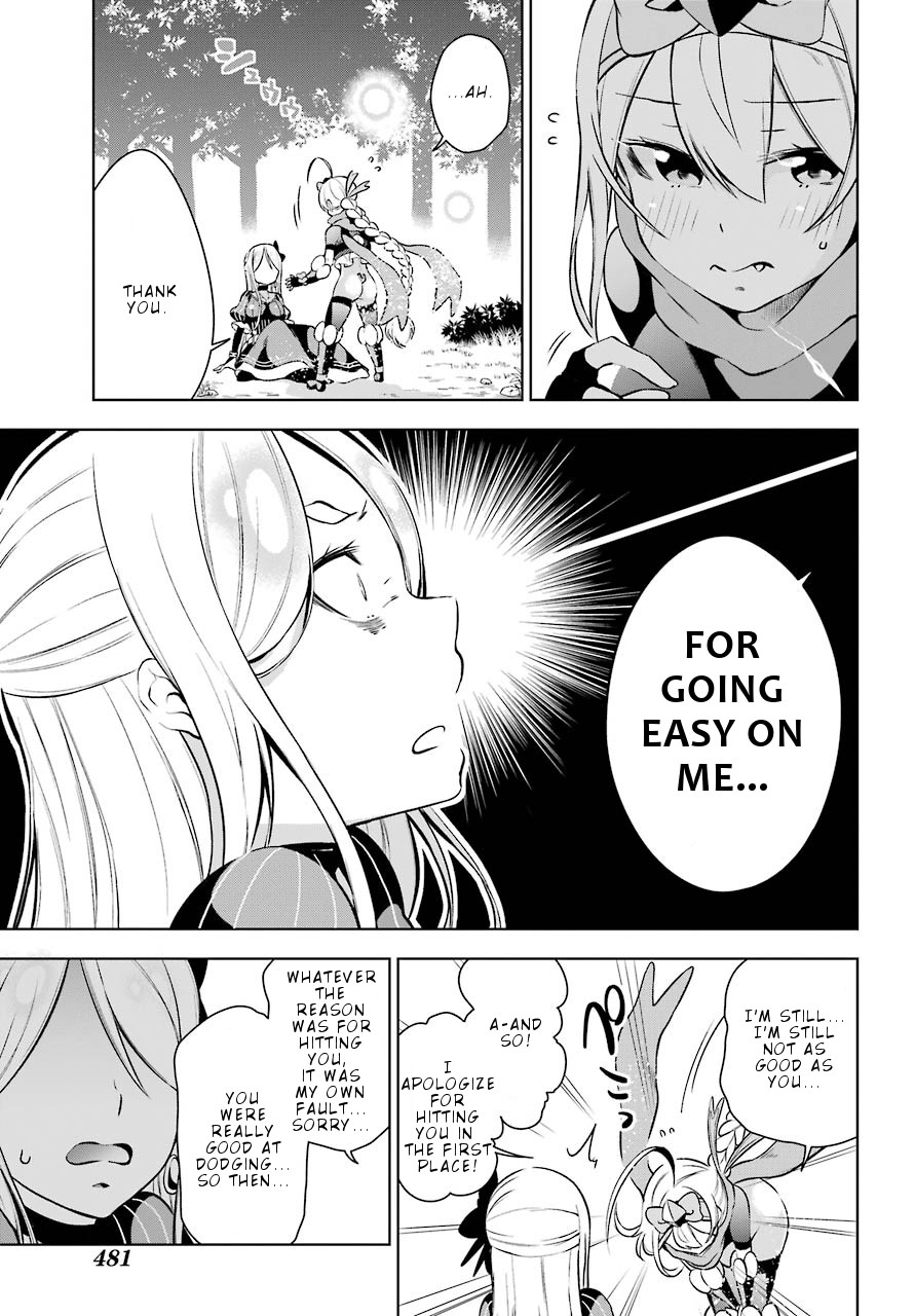Isekai de Saikyou no Tsue ni Tensei shita Ore ga Iyagaru Shoujo wo Muriyari Mahou Shoujo ni P suru! chapter 10 page 28