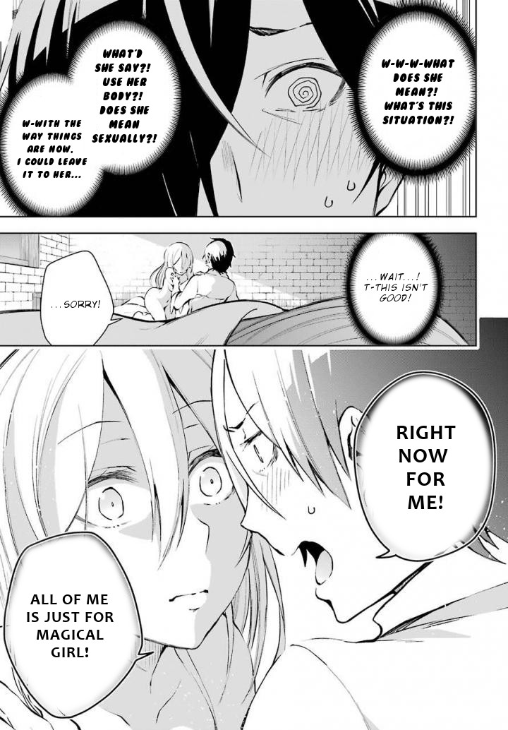 Isekai de Saikyou no Tsue ni Tensei shita Ore ga Iyagaru Shoujo wo Muriyari Mahou Shoujo ni P suru! chapter 12 page 34