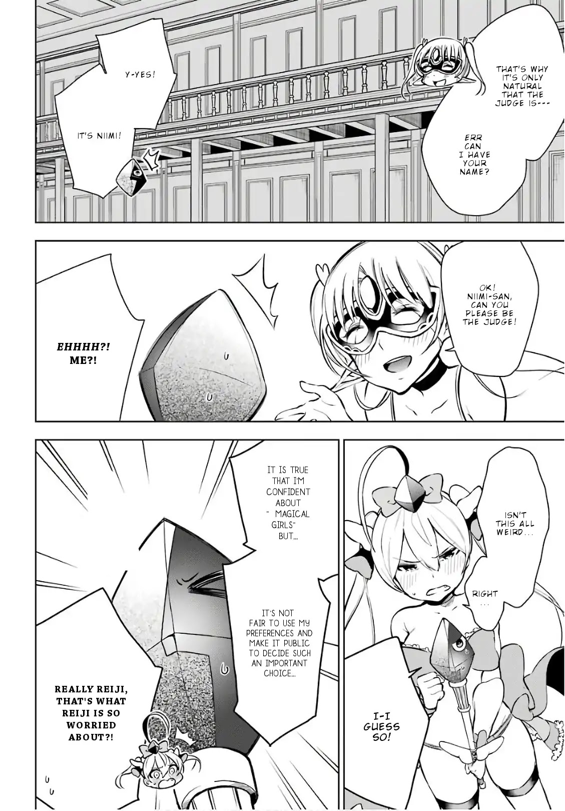 Isekai de Saikyou no Tsue ni Tensei shita Ore ga Iyagaru Shoujo wo Muriyari Mahou Shoujo ni P suru! chapter 15 page 17