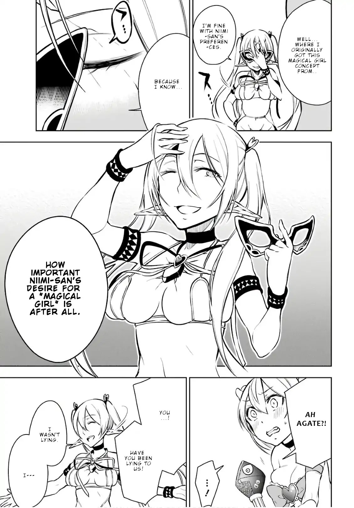 Isekai de Saikyou no Tsue ni Tensei shita Ore ga Iyagaru Shoujo wo Muriyari Mahou Shoujo ni P suru! chapter 15 page 18