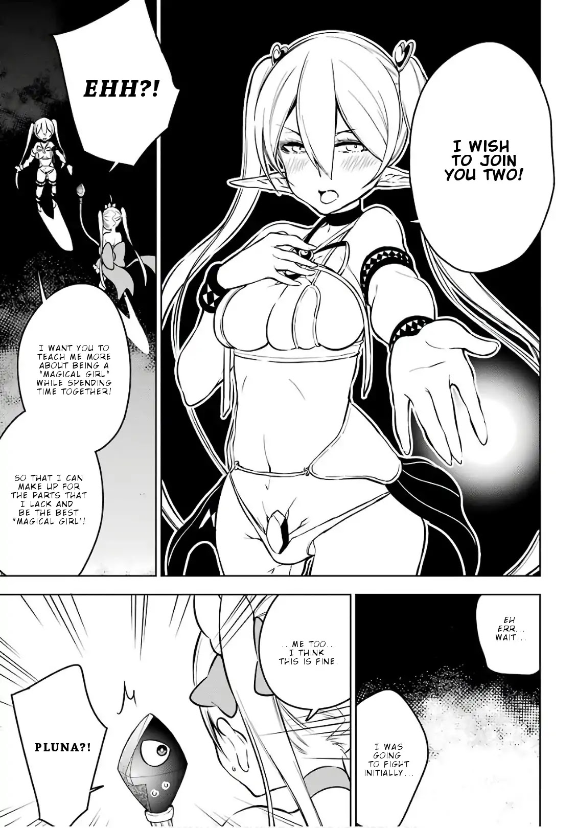 Isekai de Saikyou no Tsue ni Tensei shita Ore ga Iyagaru Shoujo wo Muriyari Mahou Shoujo ni P suru! chapter 15 page 38