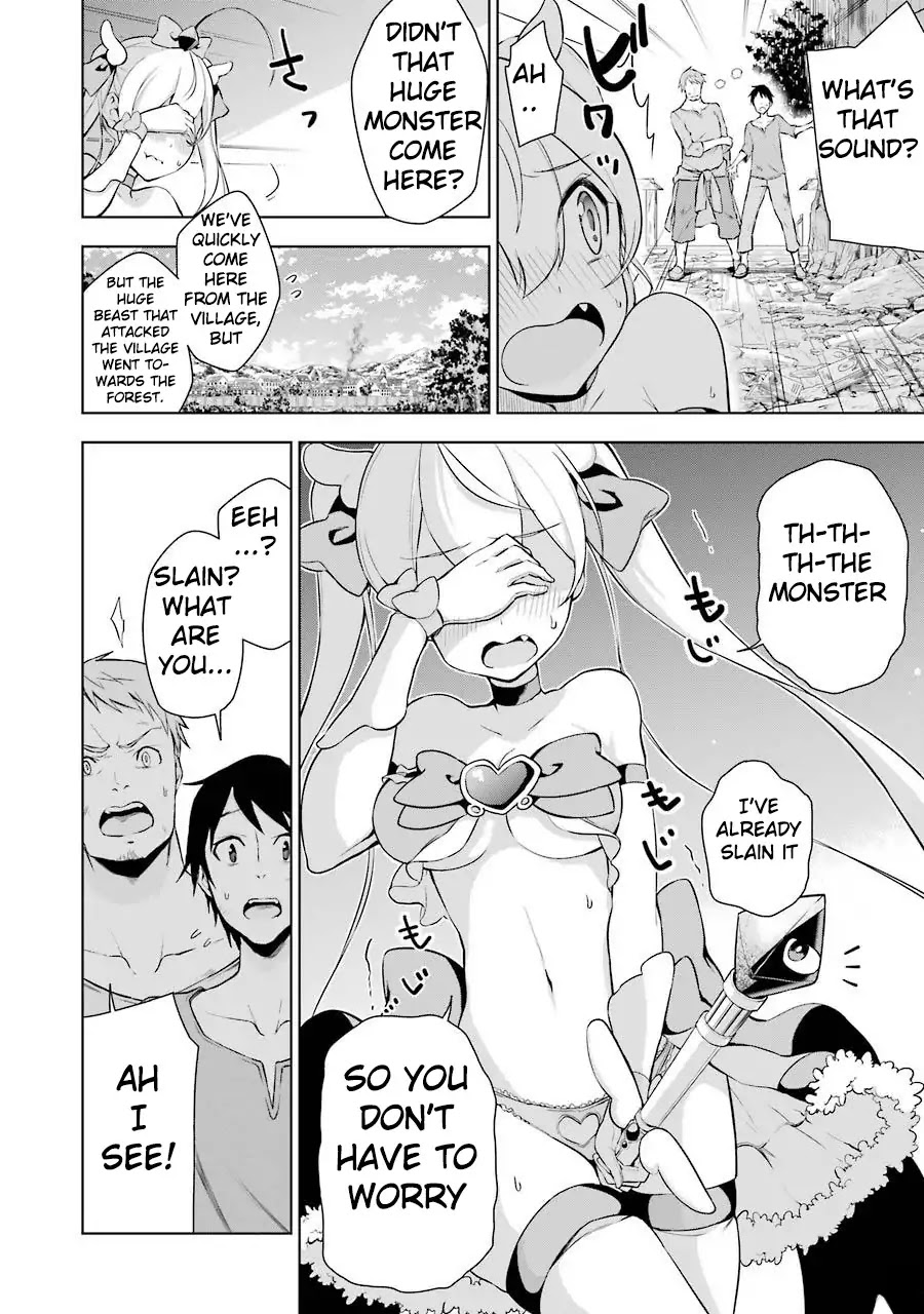 Isekai de Saikyou no Tsue ni Tensei shita Ore ga Iyagaru Shoujo wo Muriyari Mahou Shoujo ni P suru! chapter 2 page 4