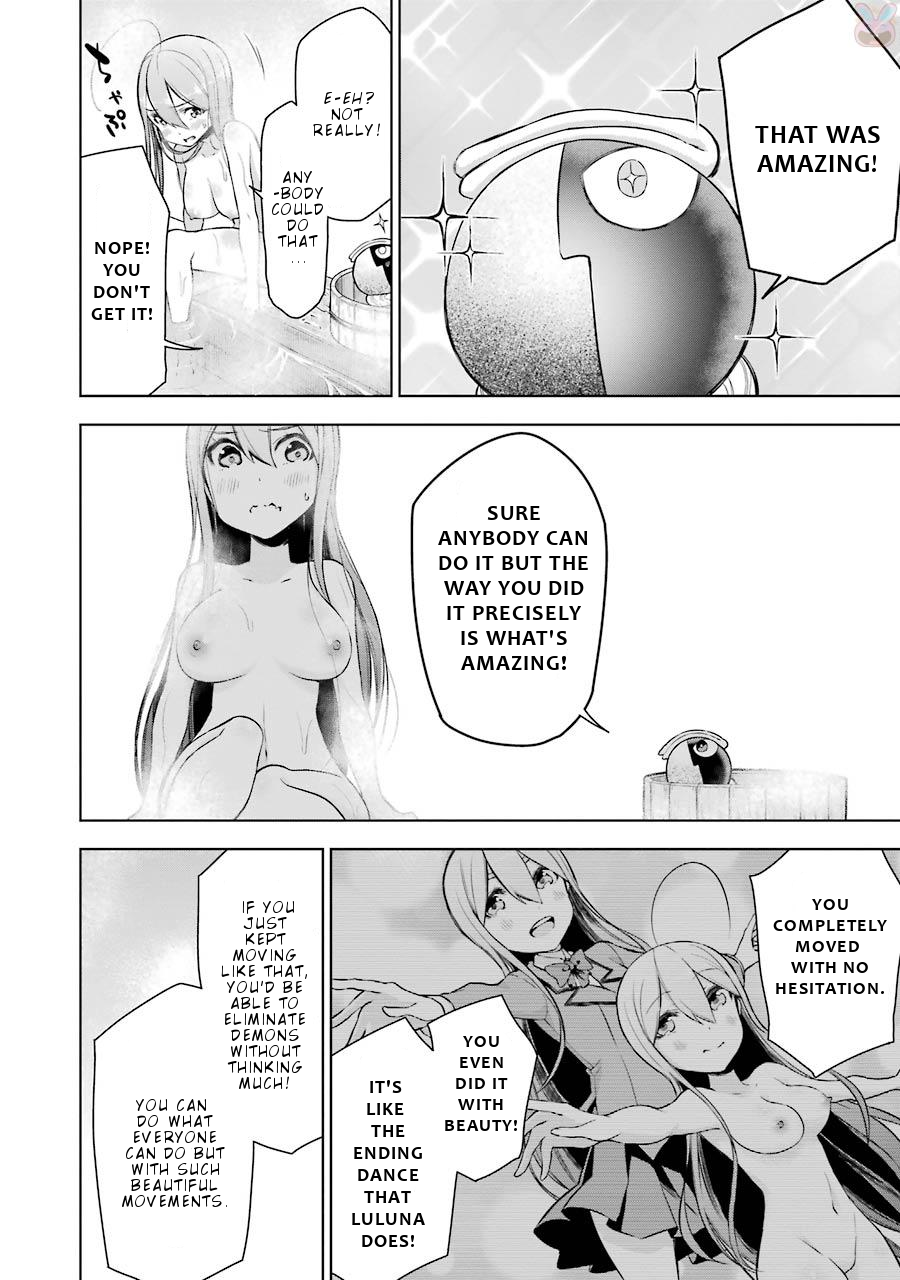 Isekai de Saikyou no Tsue ni Tensei shita Ore ga Iyagaru Shoujo wo Muriyari Mahou Shoujo ni P suru! chapter 4 page 33