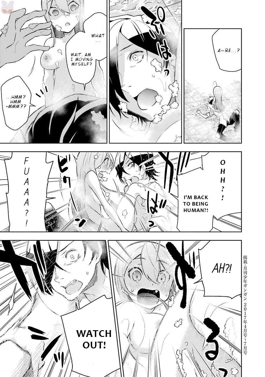 Isekai de Saikyou no Tsue ni Tensei shita Ore ga Iyagaru Shoujo wo Muriyari Mahou Shoujo ni P suru! chapter 4 page 44