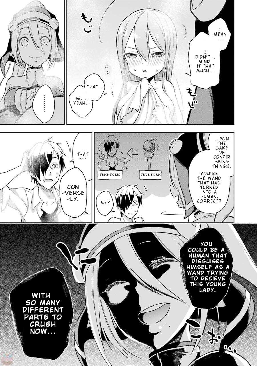 Isekai de Saikyou no Tsue ni Tensei shita Ore ga Iyagaru Shoujo wo Muriyari Mahou Shoujo ni P suru! chapter 5 page 14