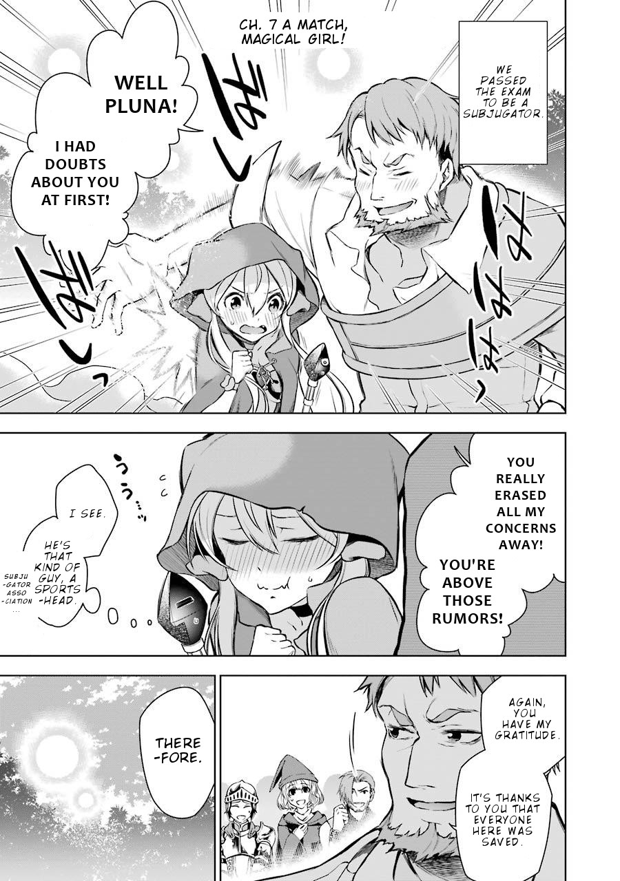 Isekai de Saikyou no Tsue ni Tensei shita Ore ga Iyagaru Shoujo wo Muriyari Mahou Shoujo ni P suru! chapter 7 page 2