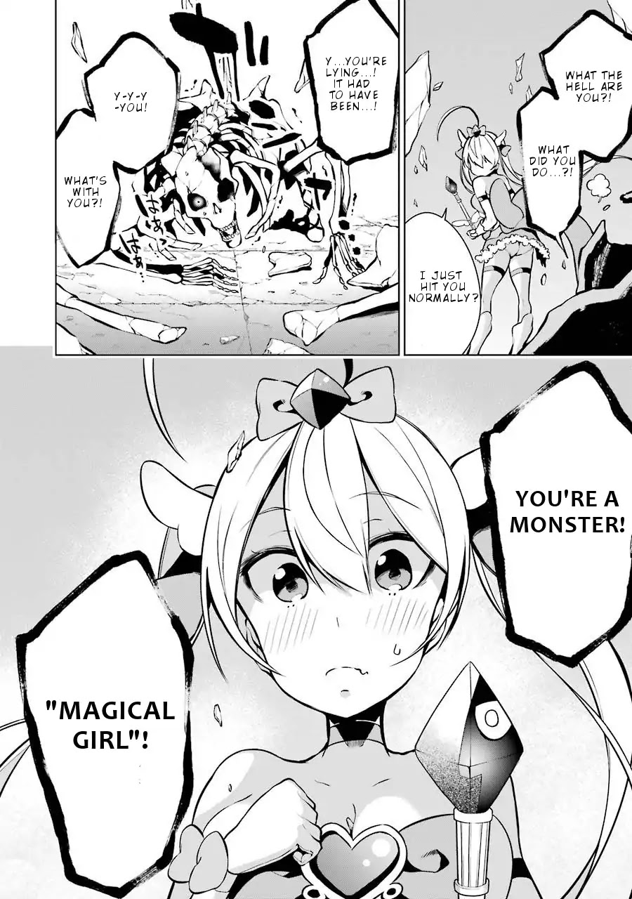 Isekai de Saikyou no Tsue ni Tensei shita Ore ga Iyagaru Shoujo wo Muriyari Mahou Shoujo ni P suru! chapter 8 page 40