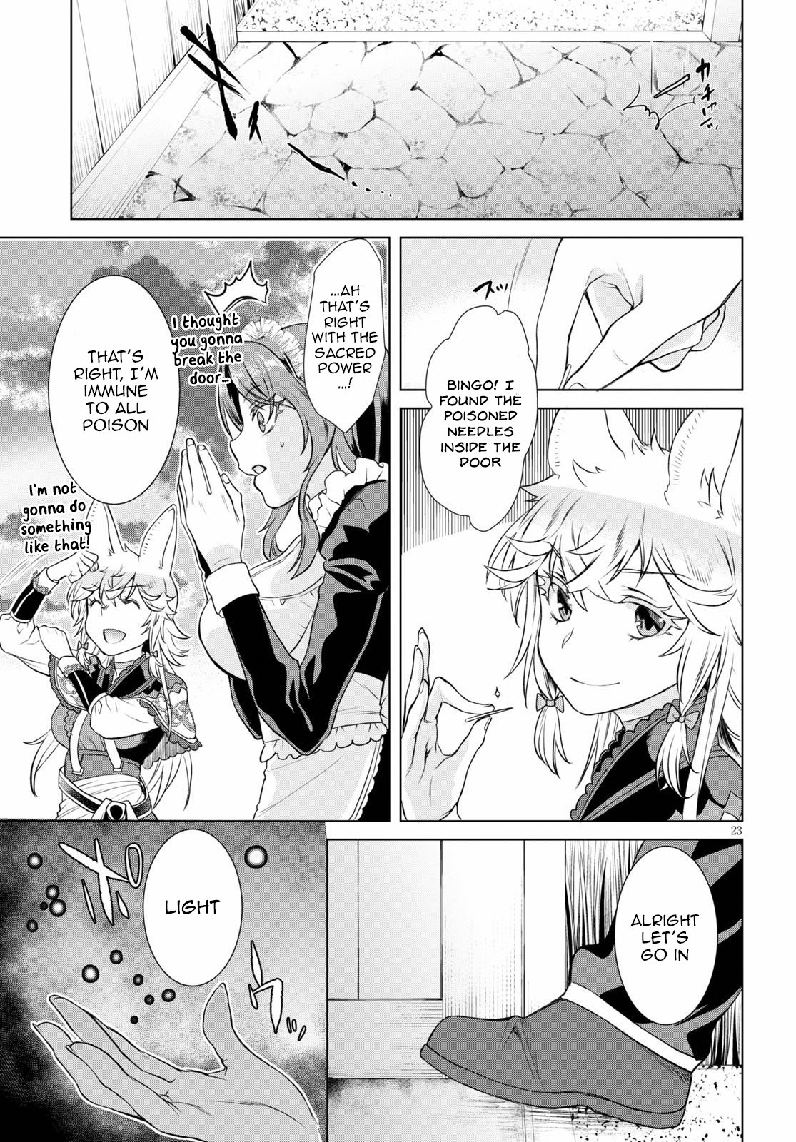 Isekai de Skill wo Kaitai shitara Cheat na Yome ga Zoushoku Shimashita: Gainen Kousa no Structure chapter 35 page 23