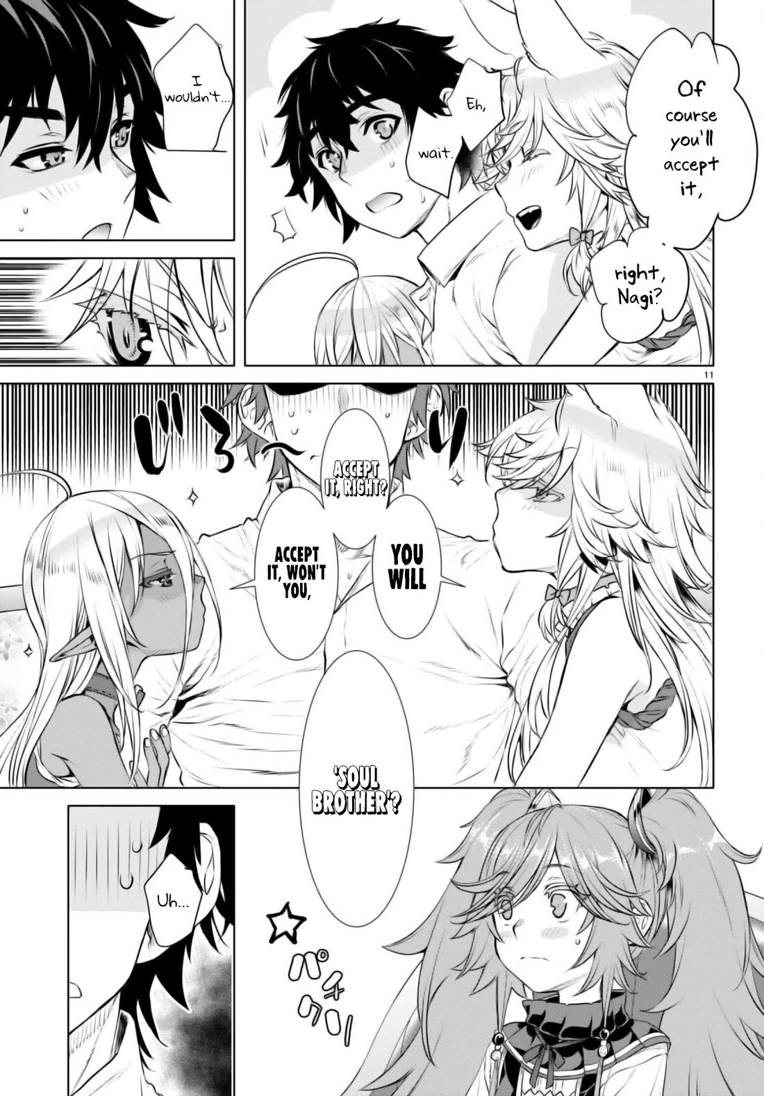 Isekai de Skill wo Kaitai shitara Cheat na Yome ga Zoushoku Shimashita: Gainen Kousa no Structure chapter 61 page 11