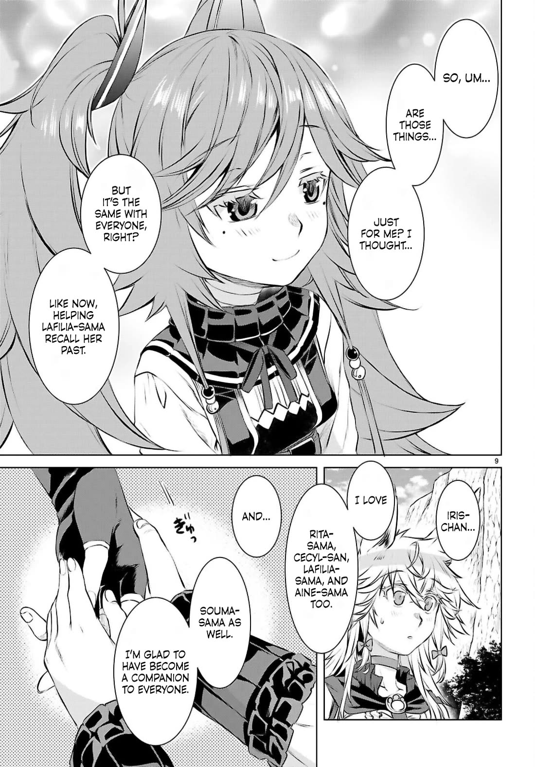 Isekai de Skill wo Kaitai shitara Cheat na Yome ga Zoushoku Shimashita: Gainen Kousa no Structure chapter 74 page 9