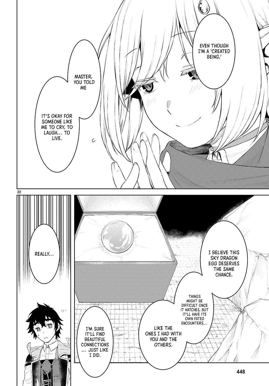 Isekai de Skill wo Kaitai shitara Cheat na Yome ga Zoushoku Shimashita: Gainen Kousa no Structure chapter 78 page 22