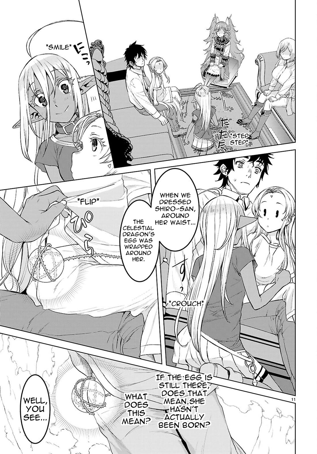 Isekai de Skill wo Kaitai shitara Cheat na Yome ga Zoushoku Shimashita: Gainen Kousa no Structure chapter 87 page 11