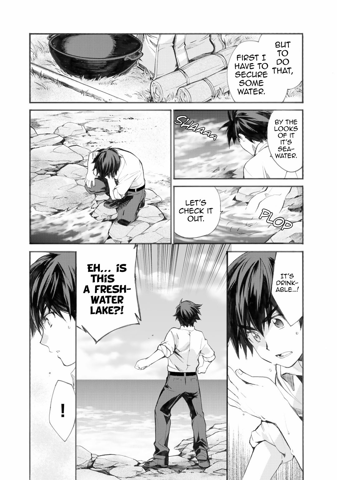 Isekai de Tochi o Katte Noujou o Tsukurou chapter 1 page 22