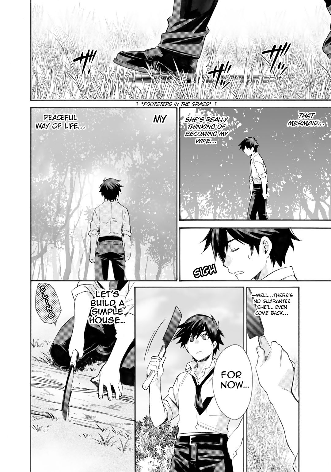 Isekai de Tochi o Katte Noujou o Tsukurou chapter 2 page 12