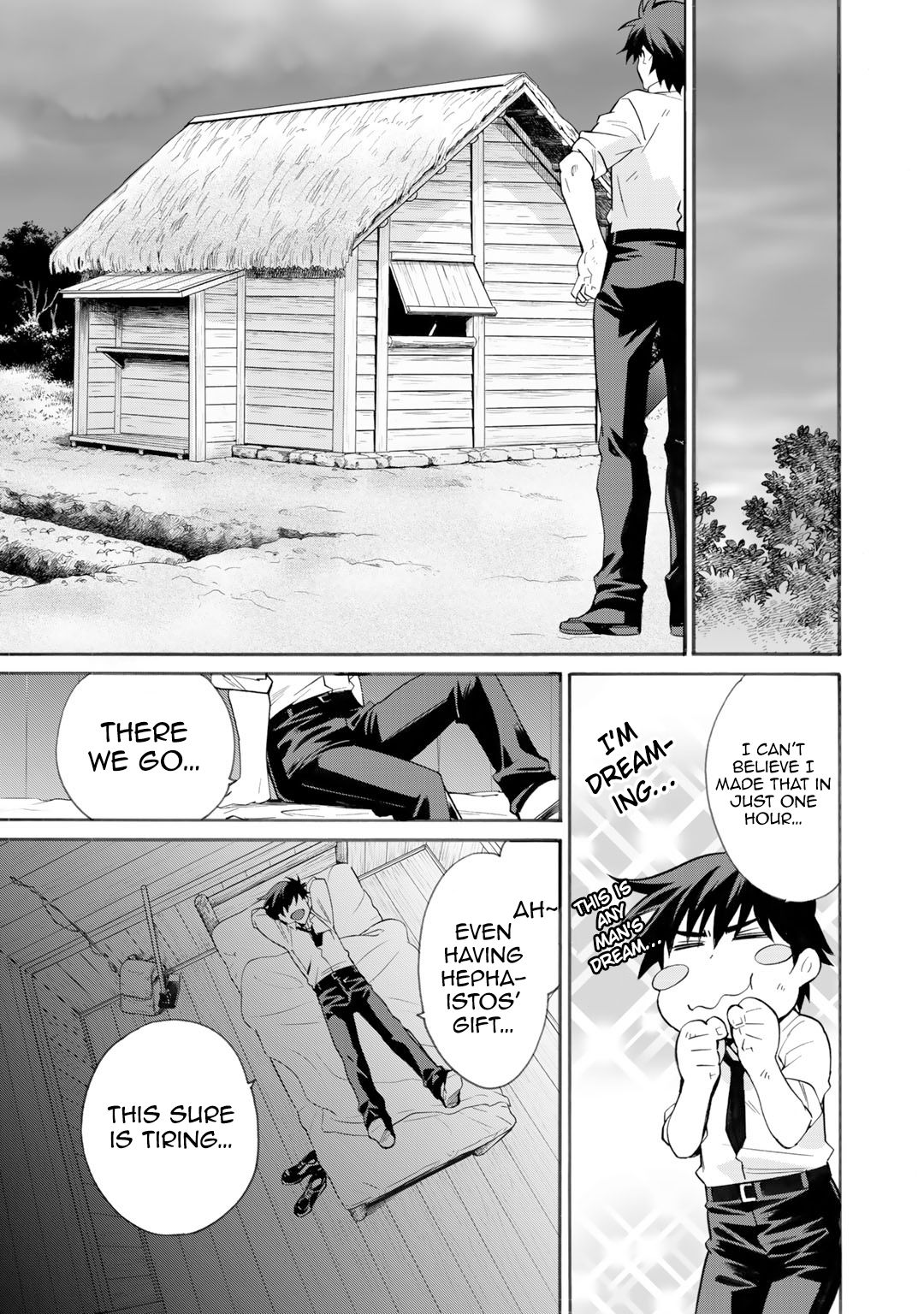 Isekai de Tochi o Katte Noujou o Tsukurou chapter 2 page 13