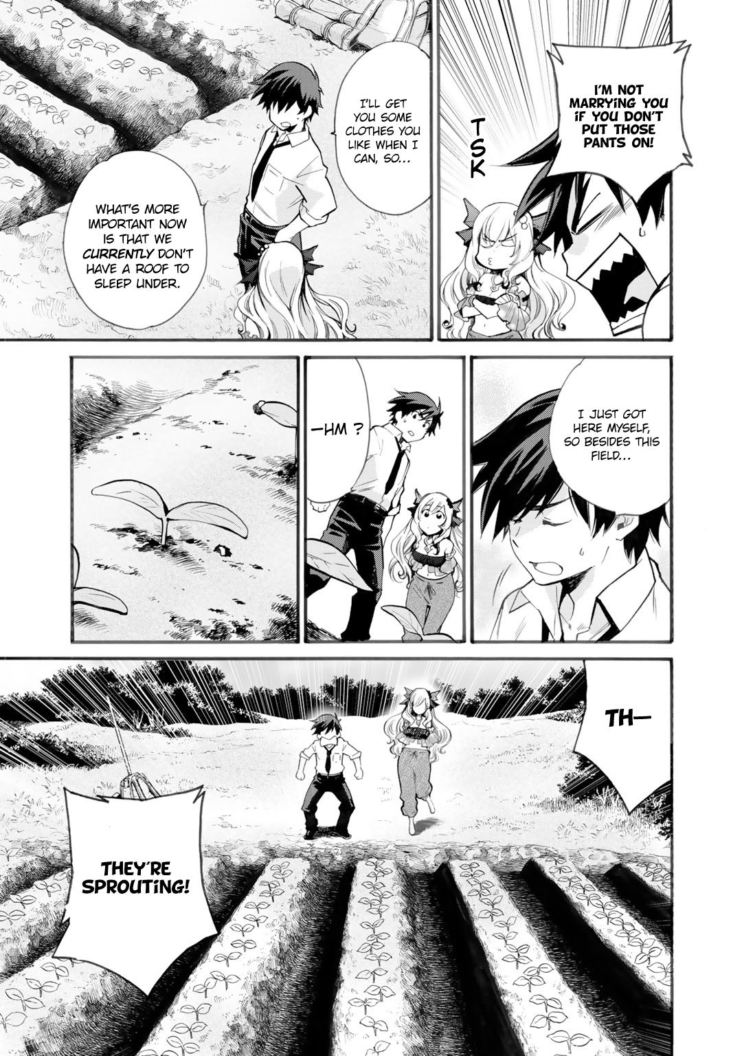 Isekai de Tochi o Katte Noujou o Tsukurou chapter 2 page 7